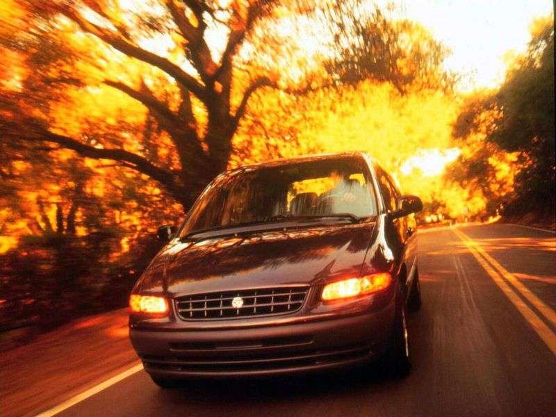 Plymouth Voyager / Grand Voyager trzeciej generacji 5 drzwiowy minivan. 3,3 AT (1995–2001)