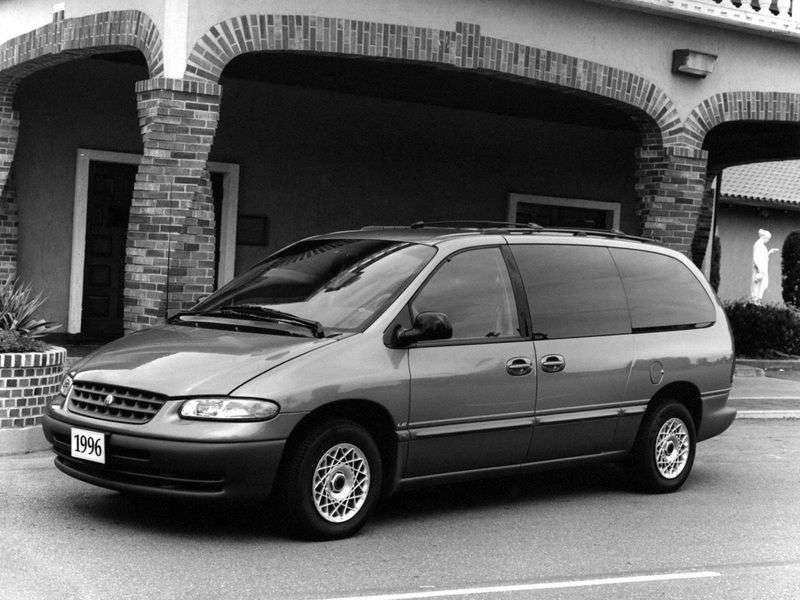 Plymouth Voyager / Grand Voyager Grand minivan trzeciej generacji, 5 drzwiowy. 3.3i AT (1995–2001)
