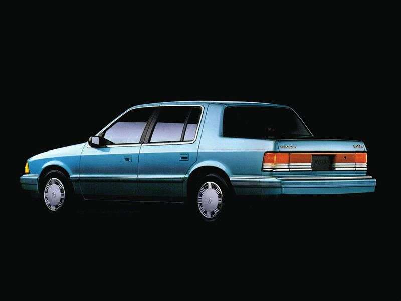 Plymouth Acclaim sedan pierwszej generacji 2.5i MT (1989 1995)