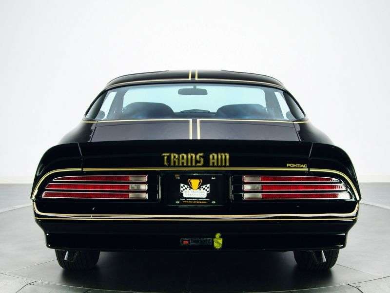 Pontiac Firebird 2. generacja [trzecia zmiana stylizacji] Trans Am Black Special Edition T Roof targa 2 drzwiowa. 6,6 AT (1978 1978)