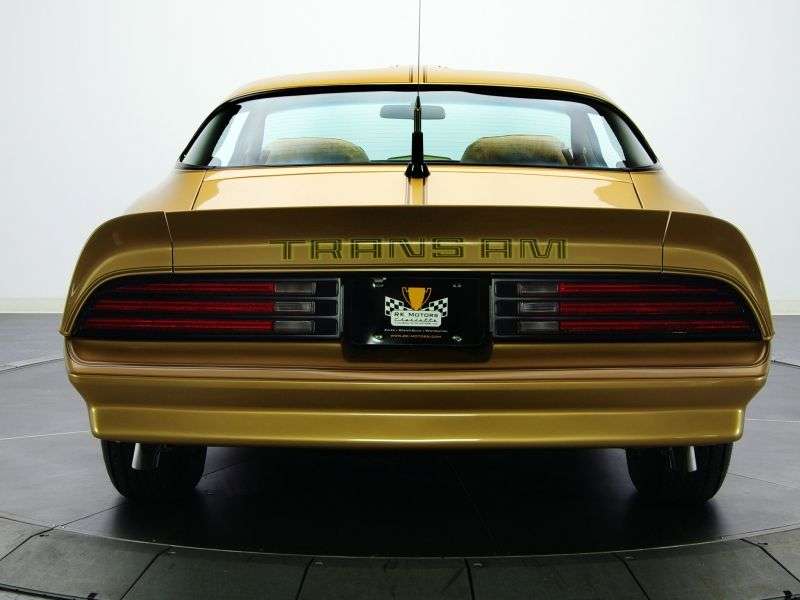 Pontiac Firebird 2. generacja [trzecia zmiana stylizacji] Trans Am Gold Special Edition T Roof targa 2 drzwi. 6,6 AT (1978 1978)