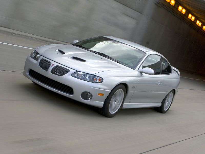 Pontiac GTO 3rd generation [restyling] coupe 6.0 AT (2005–2006)