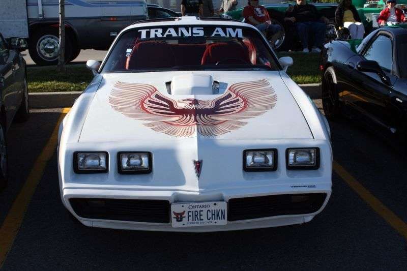Pontiac Firebird 2nd generation [4th restyling] Trans Am T Roof targa 6.6 MT (1979–1981)