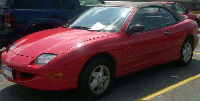 Pontiac Sunfire 1st generation convertible 2.4 AT (1996–1999)