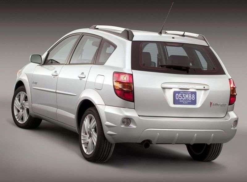 Pontiac Vibe 1st generation [restyling] hatchback 1.8 AT AWD (2005–2008)