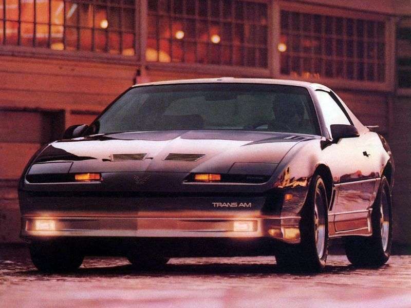 Pontiac Firebird 3rd generation [restyling] Trans Am Coupe 3.8 Turbo AT (1989–1990)