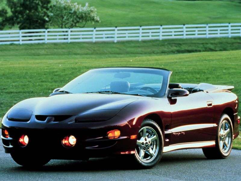 Pontiac Firebird 4th generation [restyling] 3.8 AT cabriolet (1998–2002)