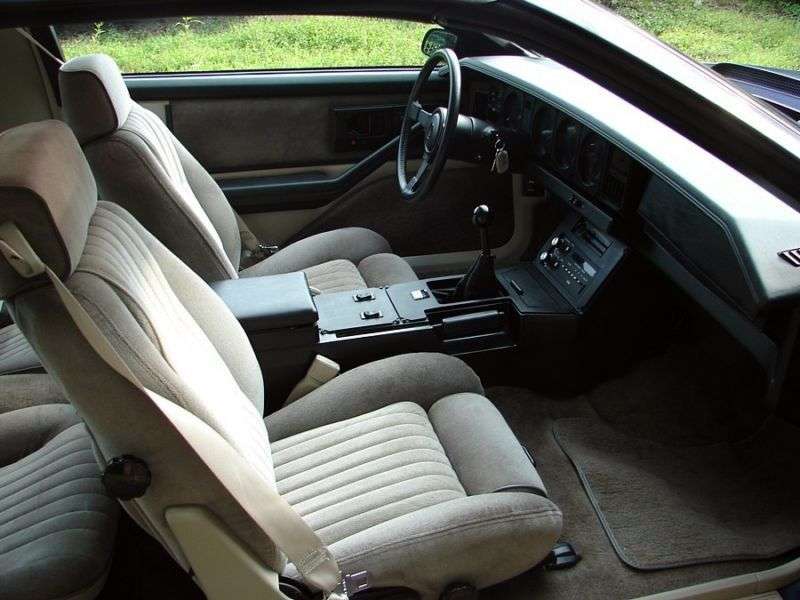Pontiac Firebird 3rd generation coupe 2 dv. 2.5 4MT (1984–1984)