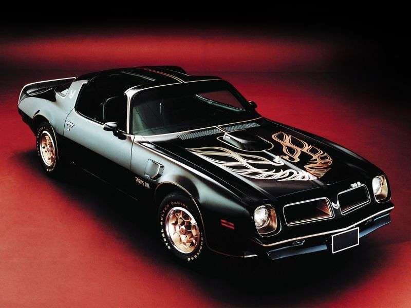 Pontiac Firebird 2. generacja [2. zmiana stylizacji] Trans Am 50th Anniversary T Roof targa 7,5 MT (1976 1977)