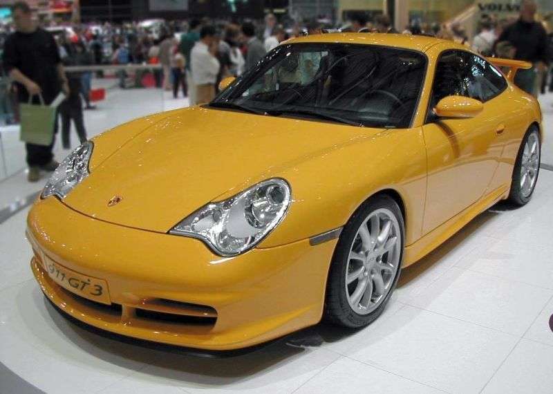 Porsche 911 996 [zmiana stylizacji] GT3 coupe 3.6 MT GT3 (2003 2005)