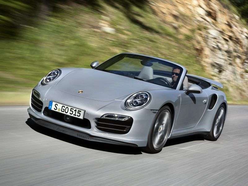 Porsche 911 991Turbo 2 in cabriolet 3.8 PDK AWD Basic (2013 – current century)