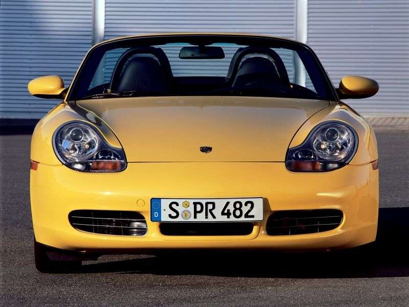 Porsche Boxster 986 [zmiana stylizacji] Spyder roadster 2 drzwiowy. S 3.2 MT 50 lat 550 (2003 2004)