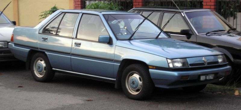Proton Saga 1st generation sedan 1.3 MT (1987 – current century.)