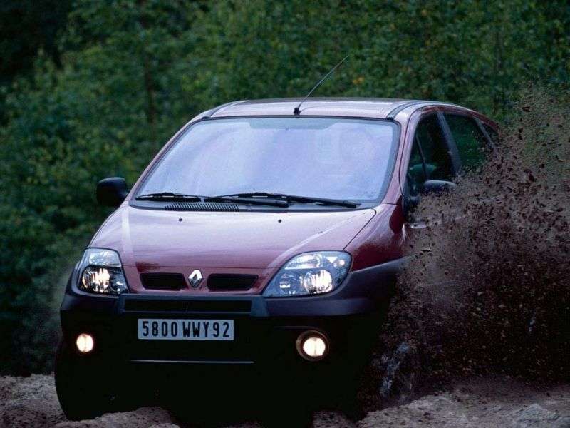 Renault Scenic 1. generacji [zmiana stylizacji] RX4 minivan 5 drzwiowy. 2.0 16 v MT 4WD (1999 2003)