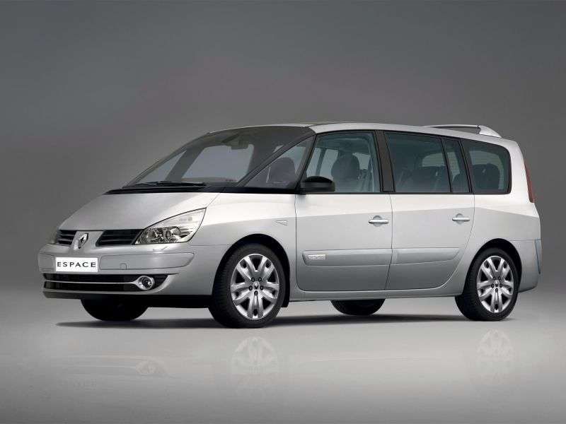 Renault Espace 4th generation [restyled] Grand minivan 2.0 T MT (2006–2012)