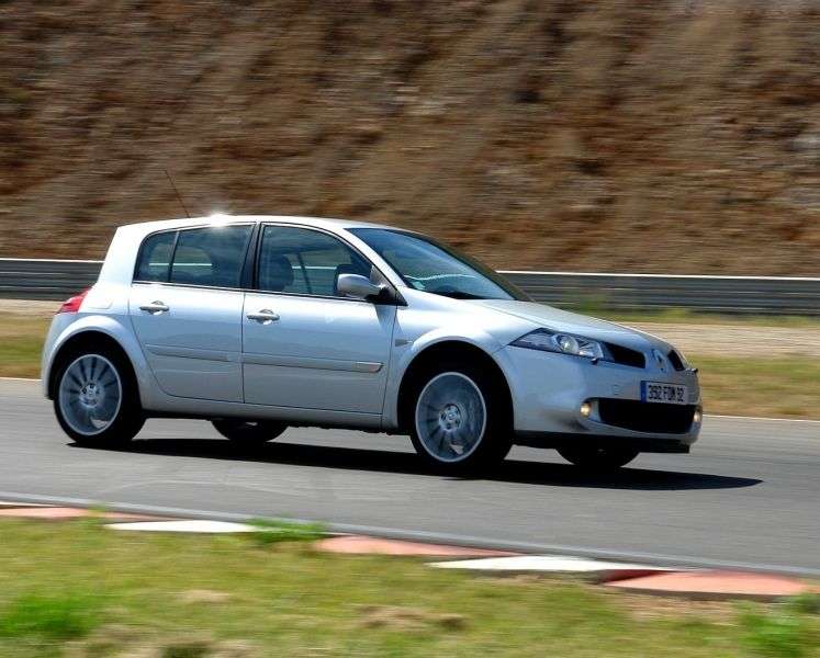Renault Megane drugiej generacji [zmiana stylizacji] RS hatchback 5 drzwiowy. 2,0 T MT (2006 2008)