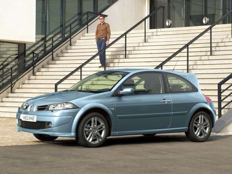 Renault Megane drugiej generacji [zmiana stylizacji] GT hatchback 3 drzwiowy. 2.0 dCi MT (2006 2008)