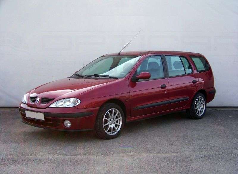 Renault Megane 1st generation [restyled] wagon 1.4 MT (1999–2003)