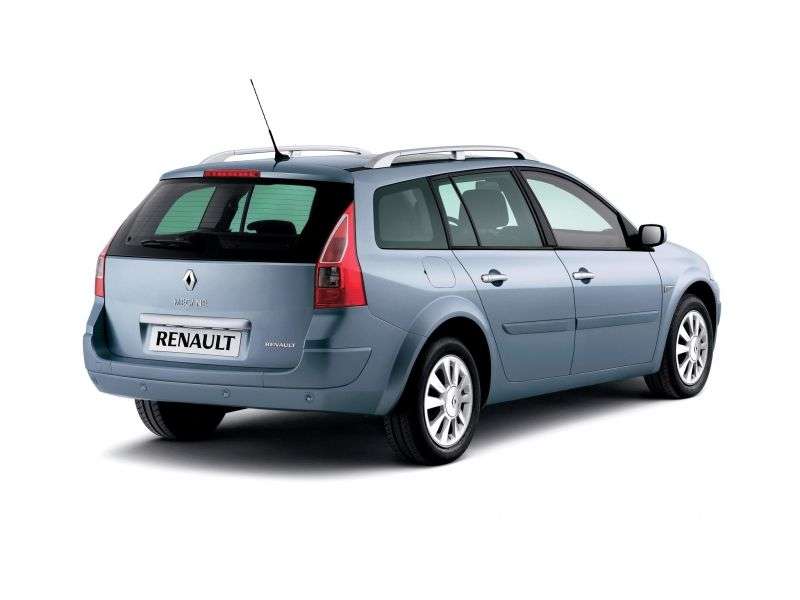 Renault Megane drugiej generacji [zmiana stylizacji] kombi 1.6 MT (2006 2008)