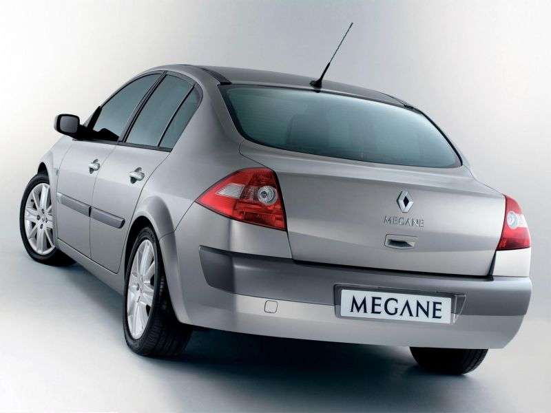 Renault Megane sedan 2.generacji 1.6 AT (2002 2006)