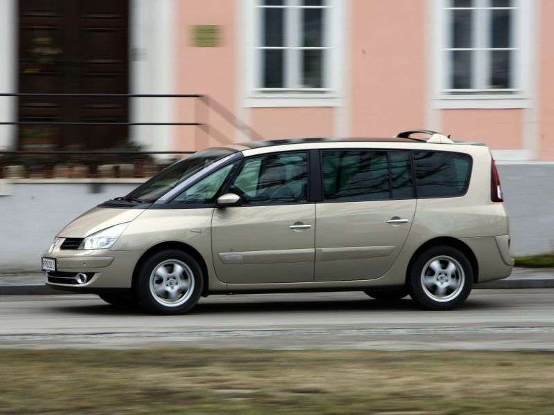 Renault Espace 4. generacja [zmiana stylizacji] Grand minivan 2.2 dCi AT (2006 2007)