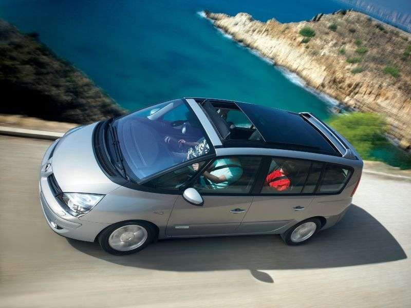 Renault Espace 4. generacja [zmiana stylizacji] Grand minivan 2.0 T MT (2006 2012)