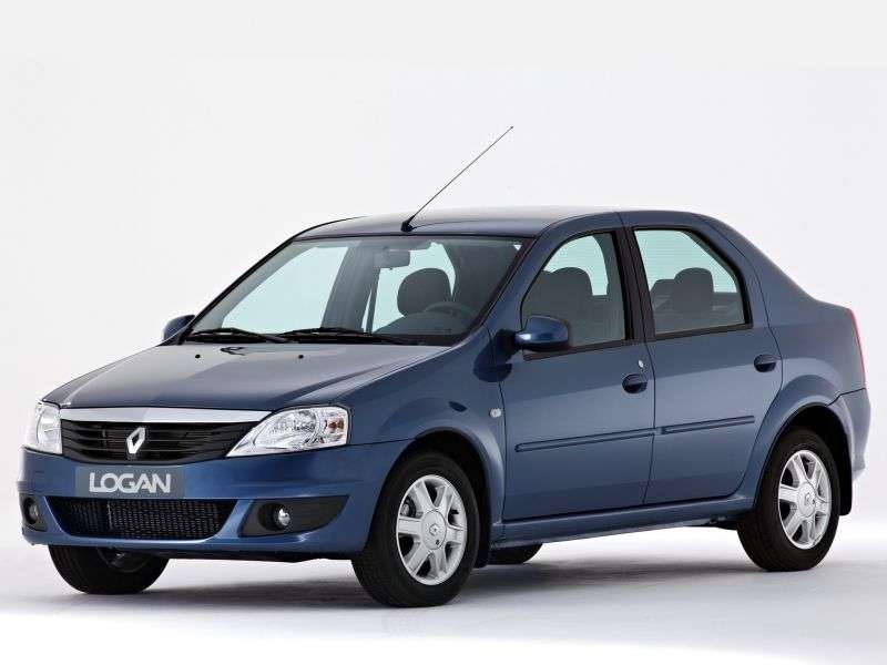 Renault Logan 1st generation [restyling] sedan 1.4 MT Authentique (2013) (2009 – present)