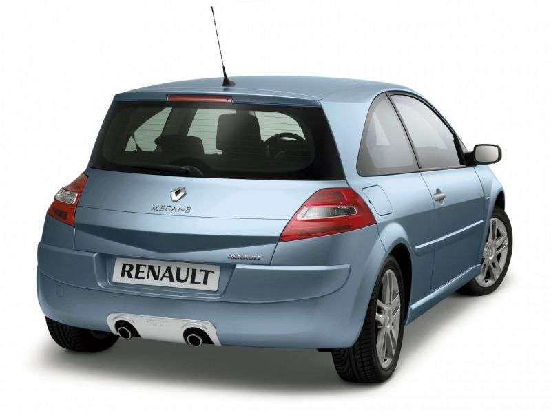 Renault Megane drugiej generacji [zmiana stylizacji] GT hatchback 3 drzwiowy. 2,0 T MT (2006 2008)