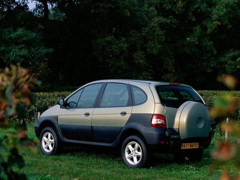Renault Scenic 1. generacji [zmiana stylizacji] RX4 minivan 5 drzwiowy. 1.9 dCi MT 4WD (1999 2003)