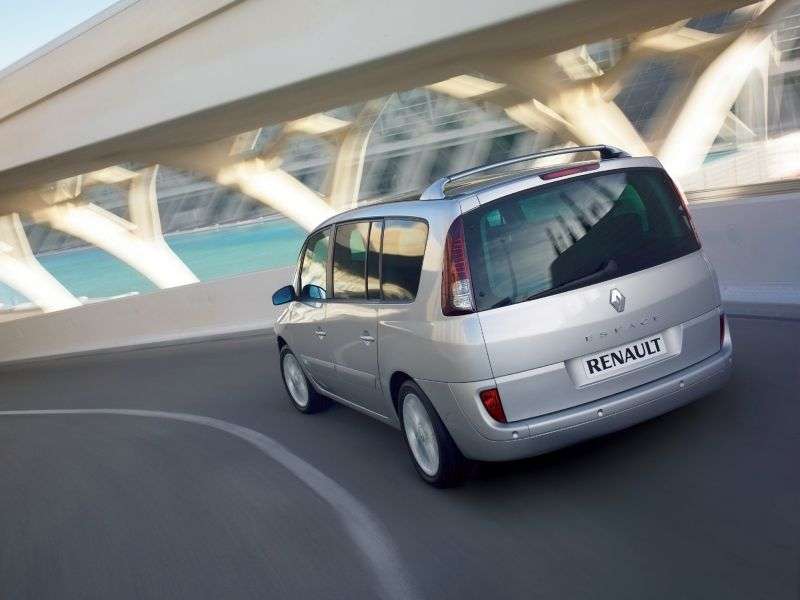 Renault Espace 4. generacja [zmiana stylizacji] Grand minivan 2.2 dCi AT (2006 2007)