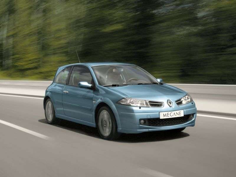 Renault Megane drugiej generacji [zmiana stylizacji] GT hatchback 3 drzwiowy. 2,0 T MT (2006 2008)