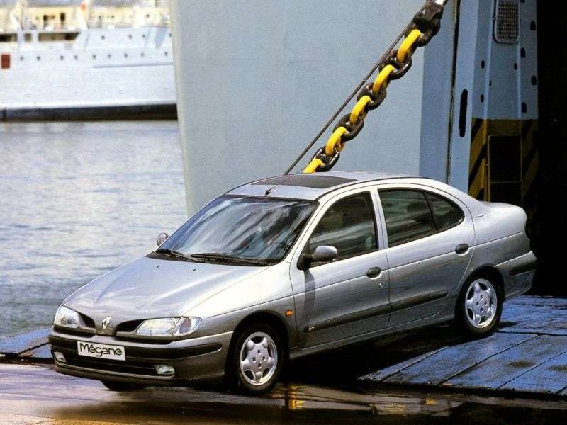 Renault Megane 1st generation Classic Sedan 1.9 dTi MT (1996–1997)