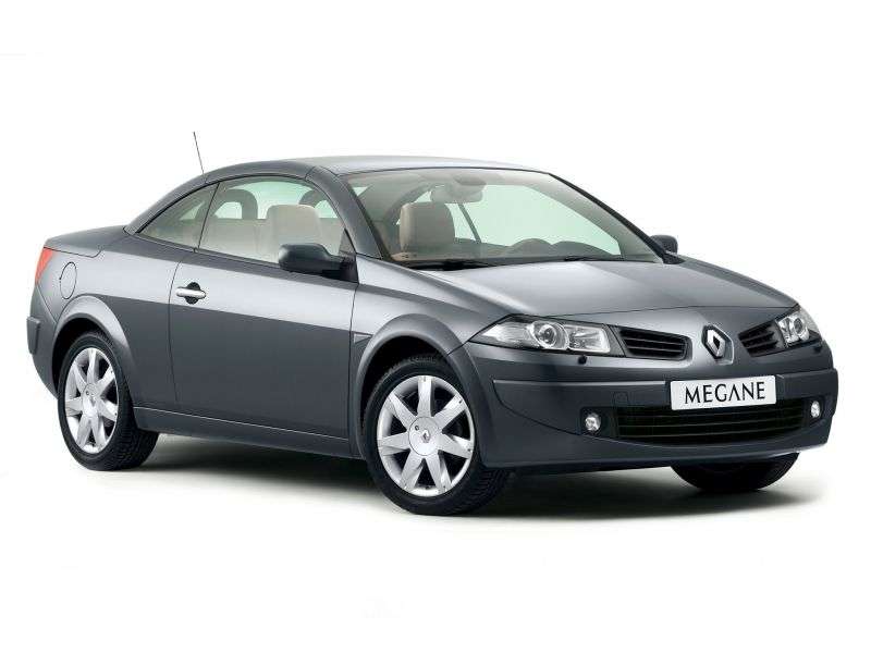 Renault Megane 2nd generation [restyling] 2.0 dCi MT convertible (2006–2009)