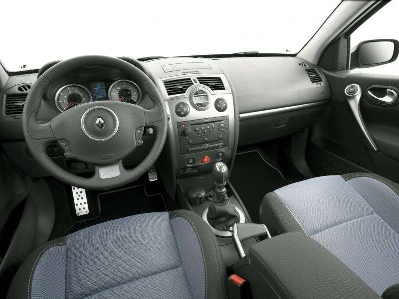 Renault Megane 2 nd generation [restyling] GT hatchback 3 dv. 2.0 T MT (2006–2008)
