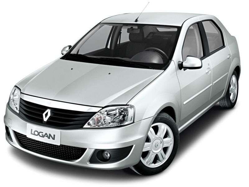 Renault Logan 1.generacja [zmiana stylizacji] sedan 1.6 MT Expression (2012) (2009 obecnie)