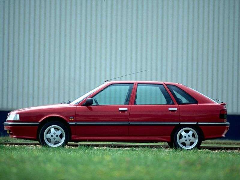Renault 21 1. generacji [zmiana stylizacji] hatchback 2.0 MT (1989 1994)
