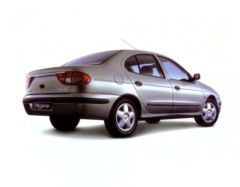 Renault Megane 1st generation [restyled] Classic Sedan 1.9 dCi AT (1999–2003)