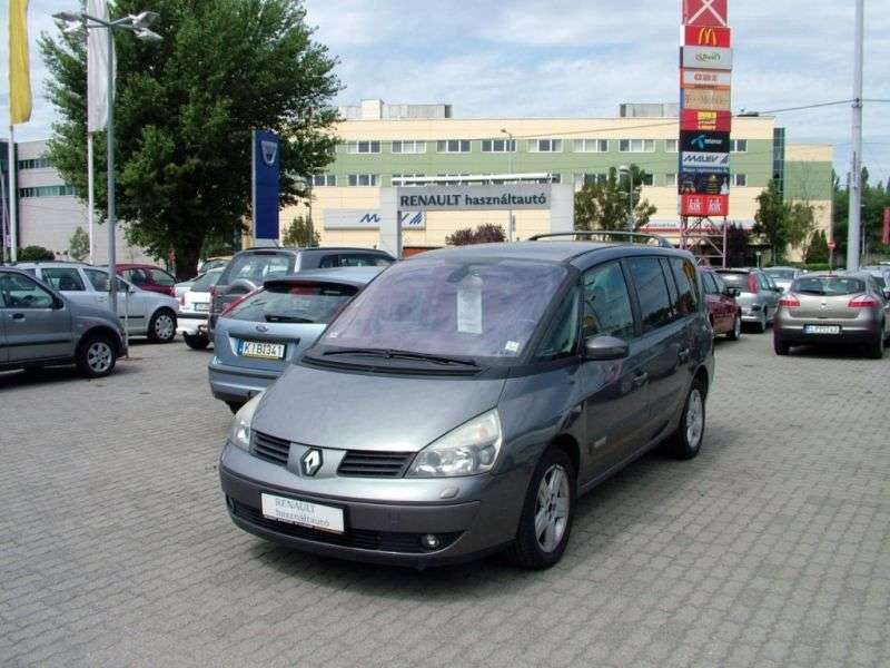 Renault Espace 4.generacja Grand minivan 2.0 T MT (2002 2004)