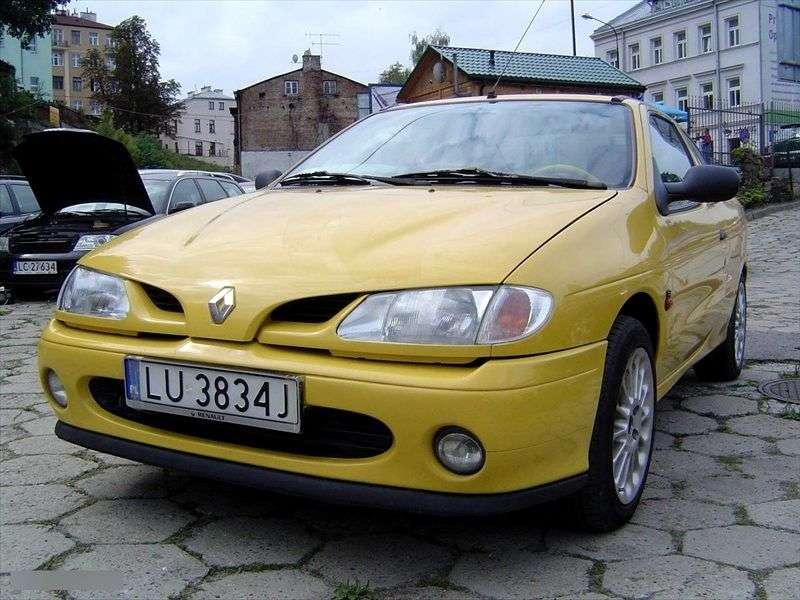 Renault Megane 1.generacja coupe 1.6 MT (1995 1999)