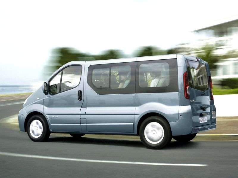 Renault Trafic 2nd generation [restyling] Minibus 2.0 MT L1H1 (9 seats) Authentique (2006 – n.)
