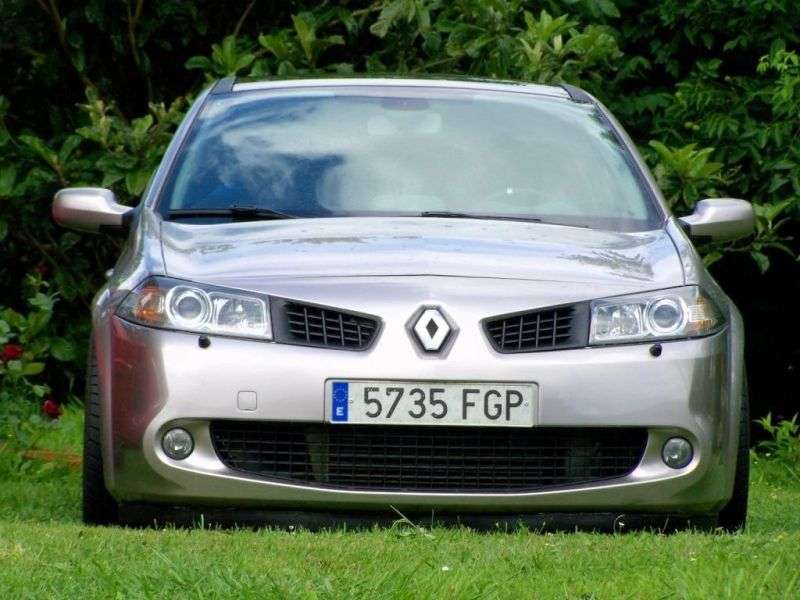 Renault Megane drugiej generacji [zmiana stylizacji] RS hatchback 3 drzwiowy. 2,0 T MT (2006 2008)