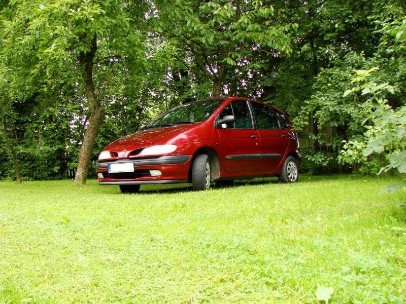 Renault Megane 1.generacja Scenic minivan 1.9 dTi MT (1997 1999)