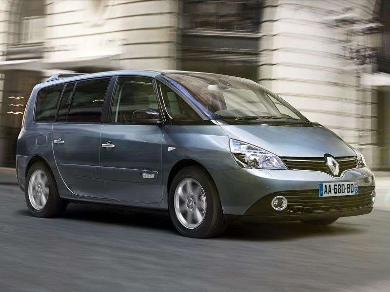 Renault Espace 4. generacja [druga zmiana stylizacji] minivan 2.0 TDi MT (2012 obecnie)