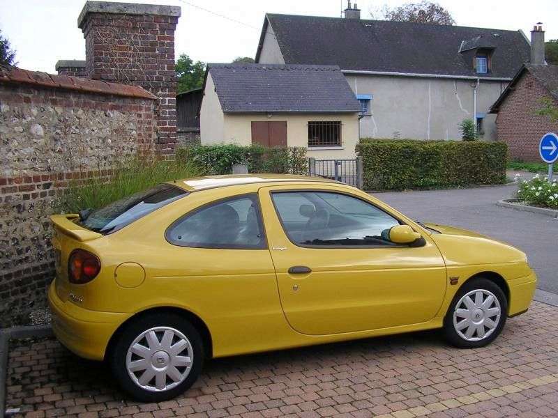 Renault Megane 1.generacja coupe 1.6 MT (1995 1999)