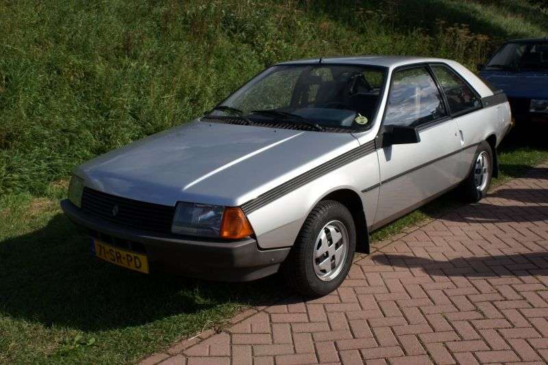 Renault Fuego 1.generacja coupe 1.6 T MT (1983 1985)