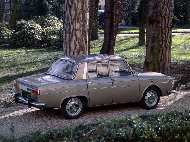 Renault 10 1.generacja sedan 1.1 MT (1965 1967)