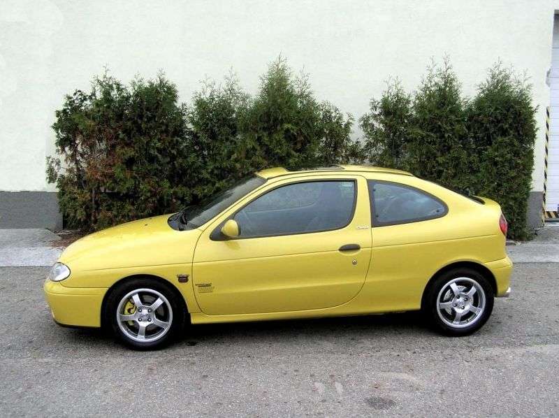 Renault Megane 1st generation [restyled] coupe 1.9 dTi AT (1999–2000)