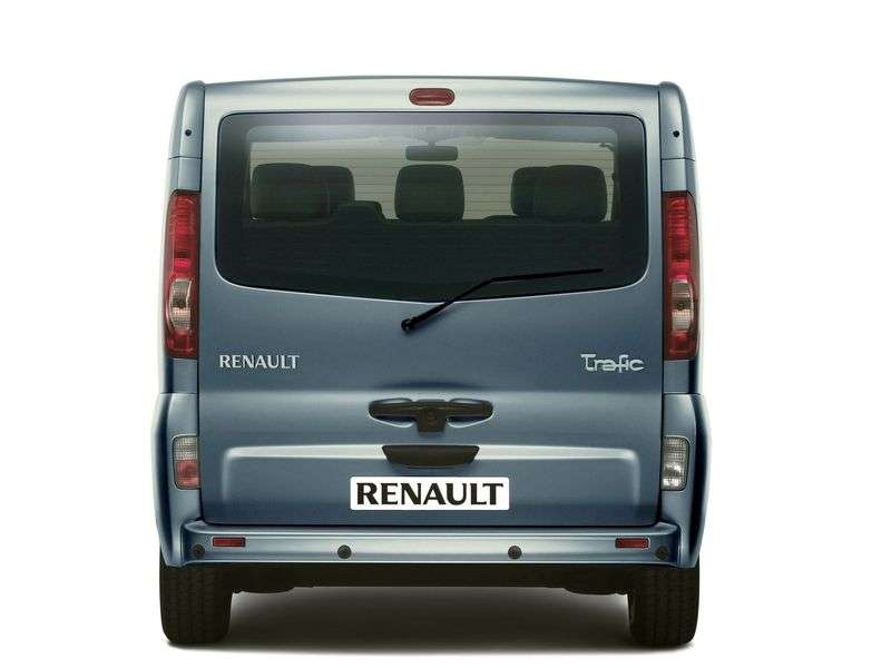 Renault Trafic 2nd generation [restyling] Minibus 2.0 MT L2H1 (9 seats) Authentique (2006 – n.)