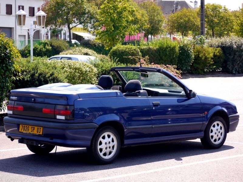 Renault 19 kabriolet drugiej generacji 1.8 MT (1992 1995)