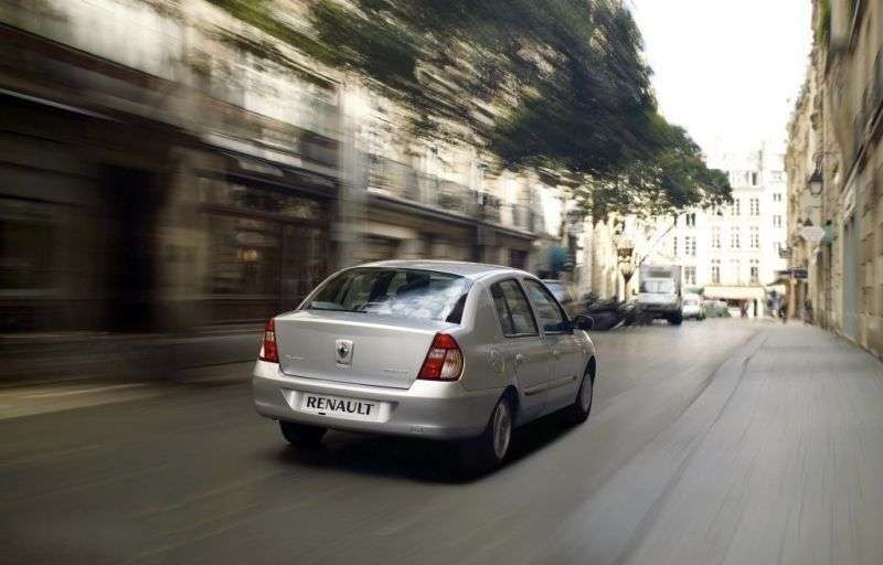 Renault Symbol 1.generacji [2. zmiana stylizacji] sedan 1.4 AT EURO 3 (2005 2008)